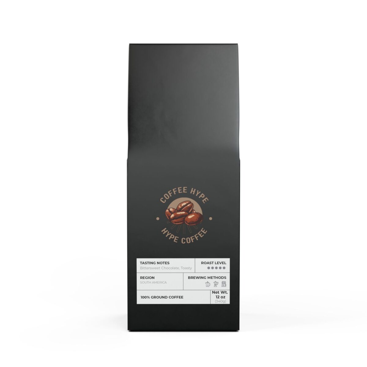 Coffee $HypeCoffee$ Bitterroot Coffee Blend (Dark French Roast) - Image 2