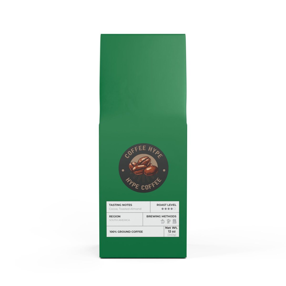 Coffee $HypeCoffee$ Cascades Coffee Blend (Medium-Dark Roast) - Image 2